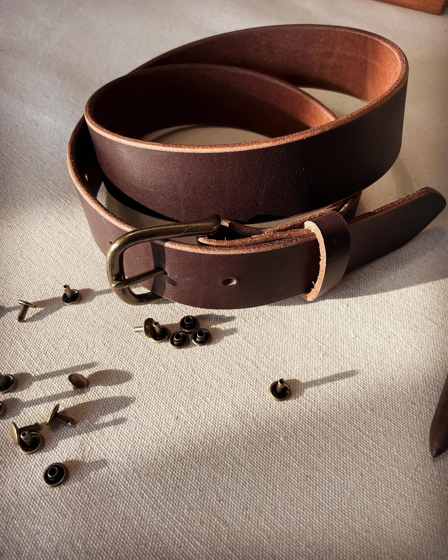 Leather Belt - Espresso