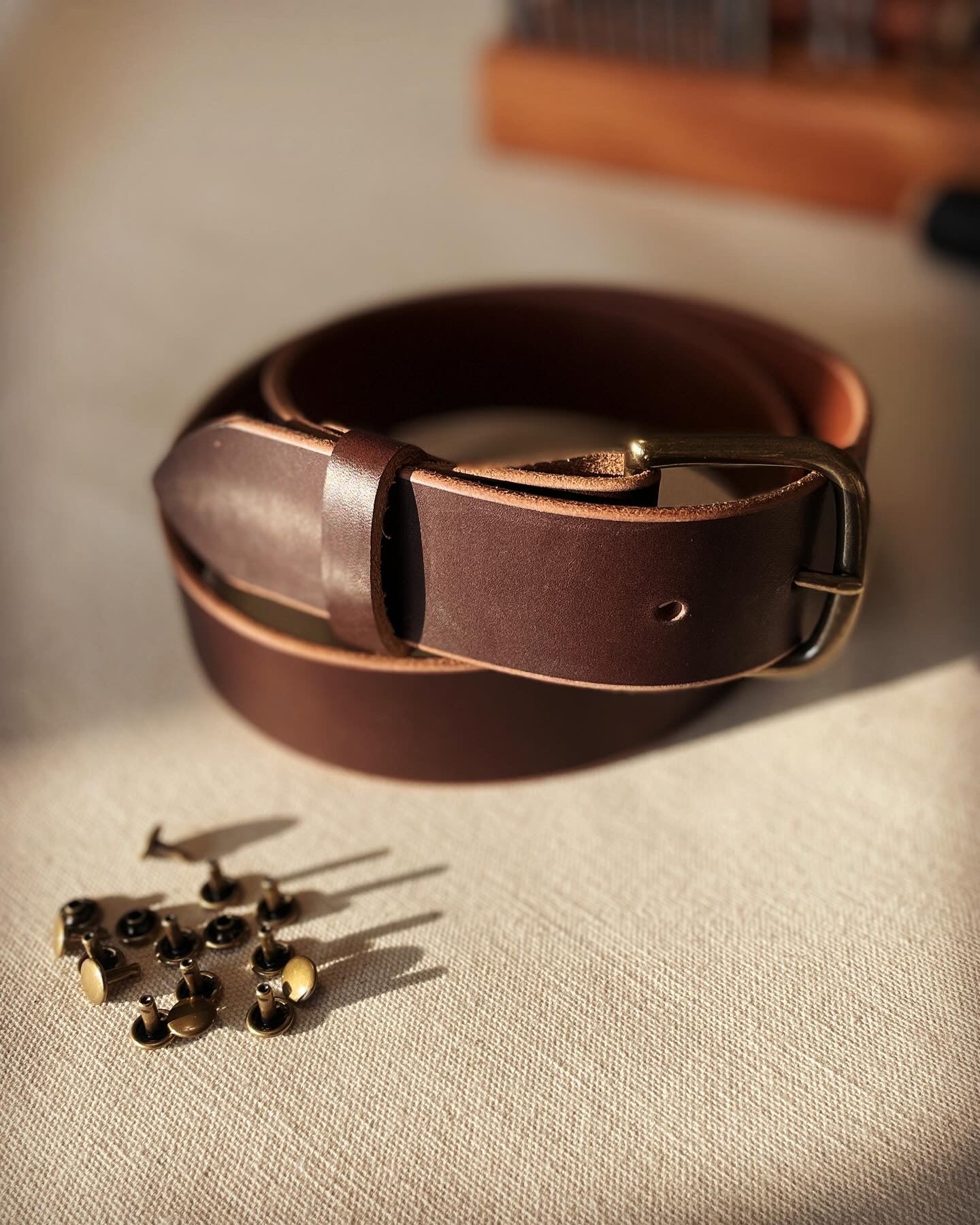 Leather Belt - Espresso